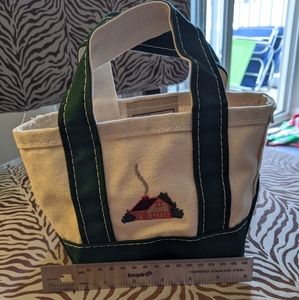 Mini canvas tote